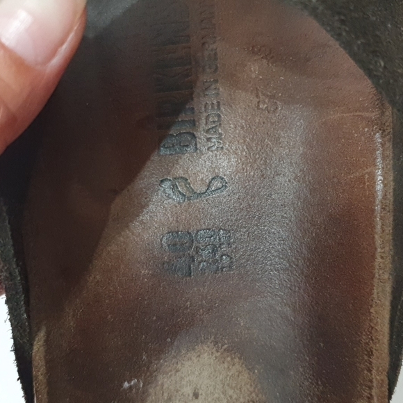 Birkenstock Arizona - Mocha Suede Sandals - Picture 5 of 10